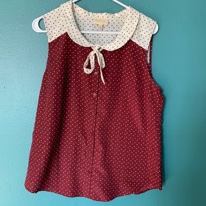 ModCloth vintage style blouse.